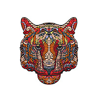 بازل خشب حيوانات A3 Tiger K5033 بازل خشب حيوانات A3 Tiger K5033