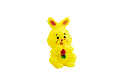 Soft Toy Yellow Carrot Rabbit - لافروتا لعبة سوفت