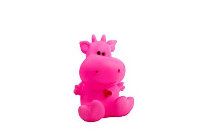Soft Toy Pink Hippo - لافروتا لعبة سوفت