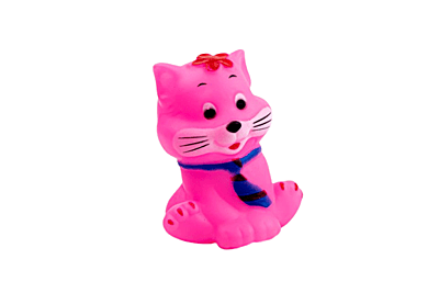 Soft Toy Pink Cat - لافروتا لعبة سوفت