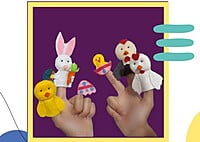 Finger puppets - عرائس الاصبع - Farm animals
