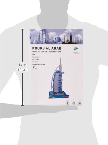 BURJ AL ARAB 3D PUZZLE 74 PCS