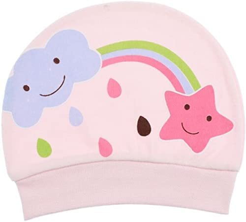 Baby Hat Stars Cloud Rainbow - لافروتا طاقية قطن