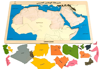 خريطة الوطن العربي