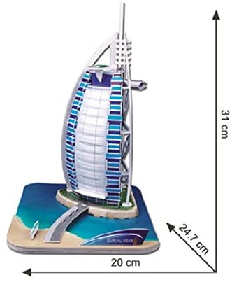 BURJ AL ARAB 3D PUZZLE 74 PCS