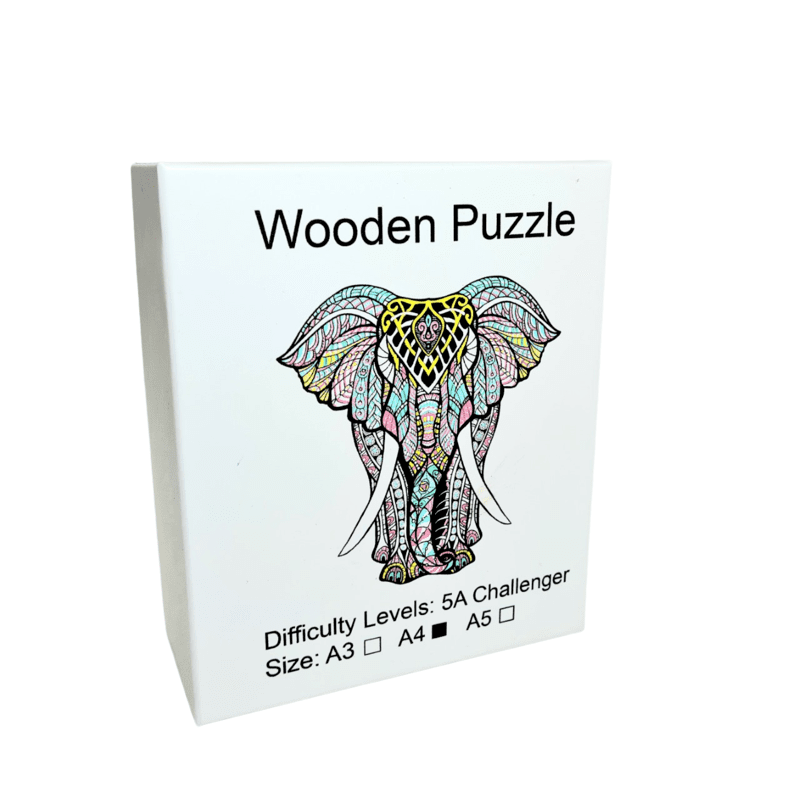 بازل خشب حيوانات A4 Elephant K5022 بازل خشب حيوانات A4 Elephant K5022