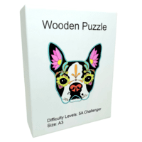 بازل خشب حيوانات A3 French Bulldog K5041 بازل خشب حيوانات A3 French Bulldog K5041