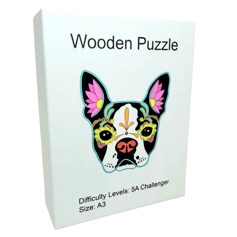 بازل خشب حيوانات A3 French Bulldog K5041 بازل خشب حيوانات A3 French Bulldog K5041