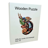بازل خشب حيوانات A3 Chameleon K5047 بازل خشب حيوانات A3 Chameleon K5047