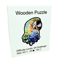 بازل خشب حيوانات A4 The Parrot K5048 بازل خشب حيوانات A4 The Parrot K5048