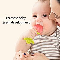 Silicon Teether - لافروتا عضاضة سيليكون فراولة