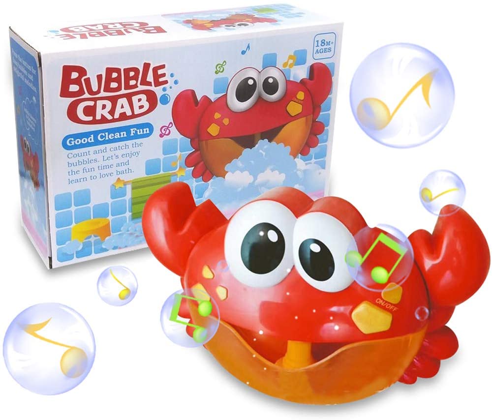 Bubble Crab Bath Toy