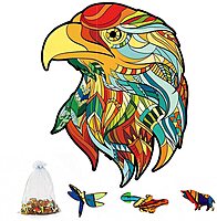 بازل خشب حيوانات A3 نسر K5024 بازل خشب حيوانات A3 نسر K5024