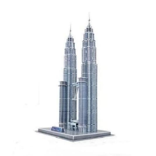 3D PUZZLE PETRONAS TOWERS 86PCS