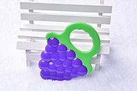 Silicon Teether لافروتا عضاضة سيليكون ملون عنب