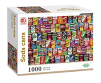 بازل 1000 قطعة SODA CANS