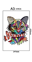 بازل خشب حيوانات A3 Cat K5016 بازل خشب حيوانات A3 Cat K5016