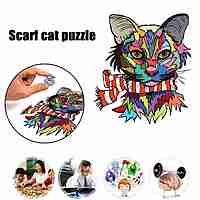 بازل خشب حيوانات A3 Cat K5016 بازل خشب حيوانات A3 Cat K5016