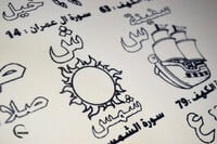 سجادة تلوين قرآن كريم سجادة تلوين قرآن كريم