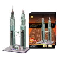 3D PETRONAS TOWERS  بازل 86 قطعة