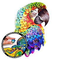 بازل خشب حيوانات A4 The Parrot K5048