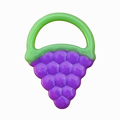 Silicon Teether لافروتا عضاضة سيليكون ملون عنب