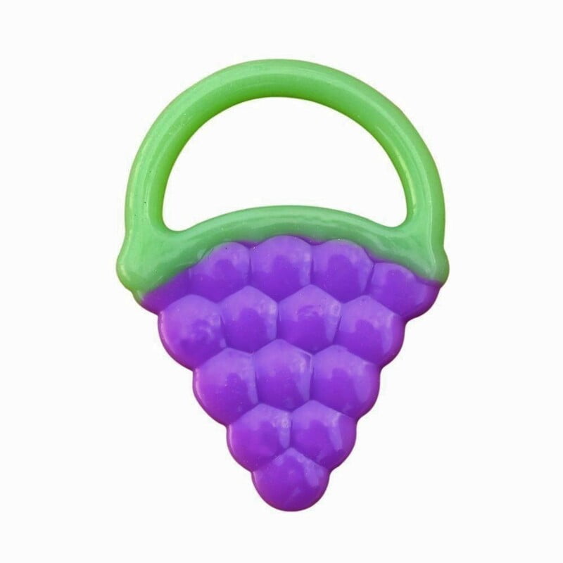 Silicon Teether لافروتا عضاضة سيليكون ملون عنب