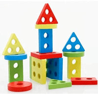 ترتيب اشكال هندسية 4*1